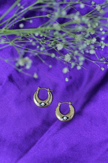 Evil eye studs