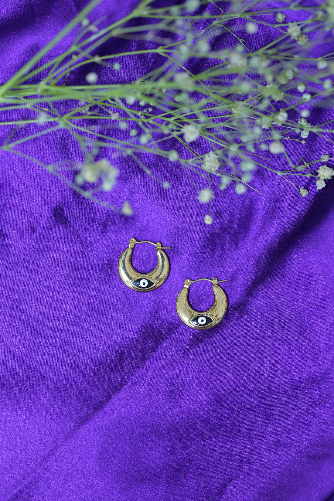 Evil eye studs