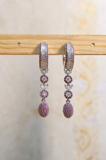 Pink AD Danglers