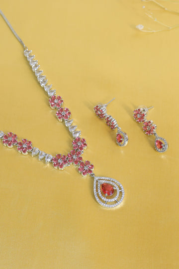 Dual tone AD Necklace