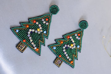 Christmas Tree Earrings
