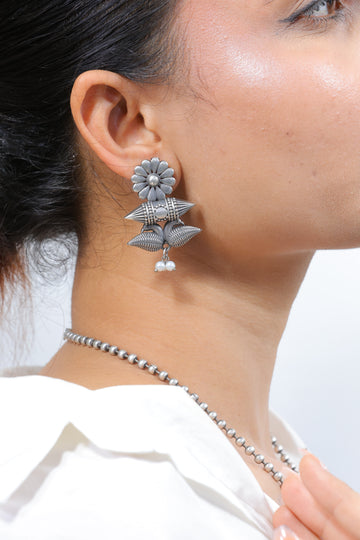 Tarini Tribal Temple Pendant Set