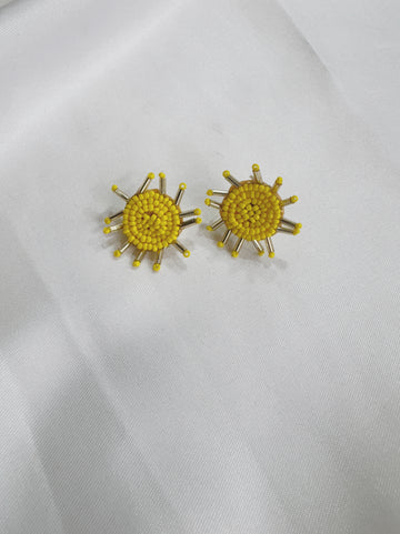 Sunny Beads – Handcrafted Sunshine Studs