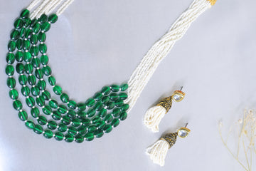 Veloura Boho Royal Beaded Layer Set