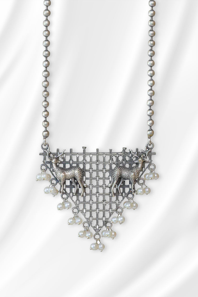 Vanya Antlered Grace Tribal Necklace