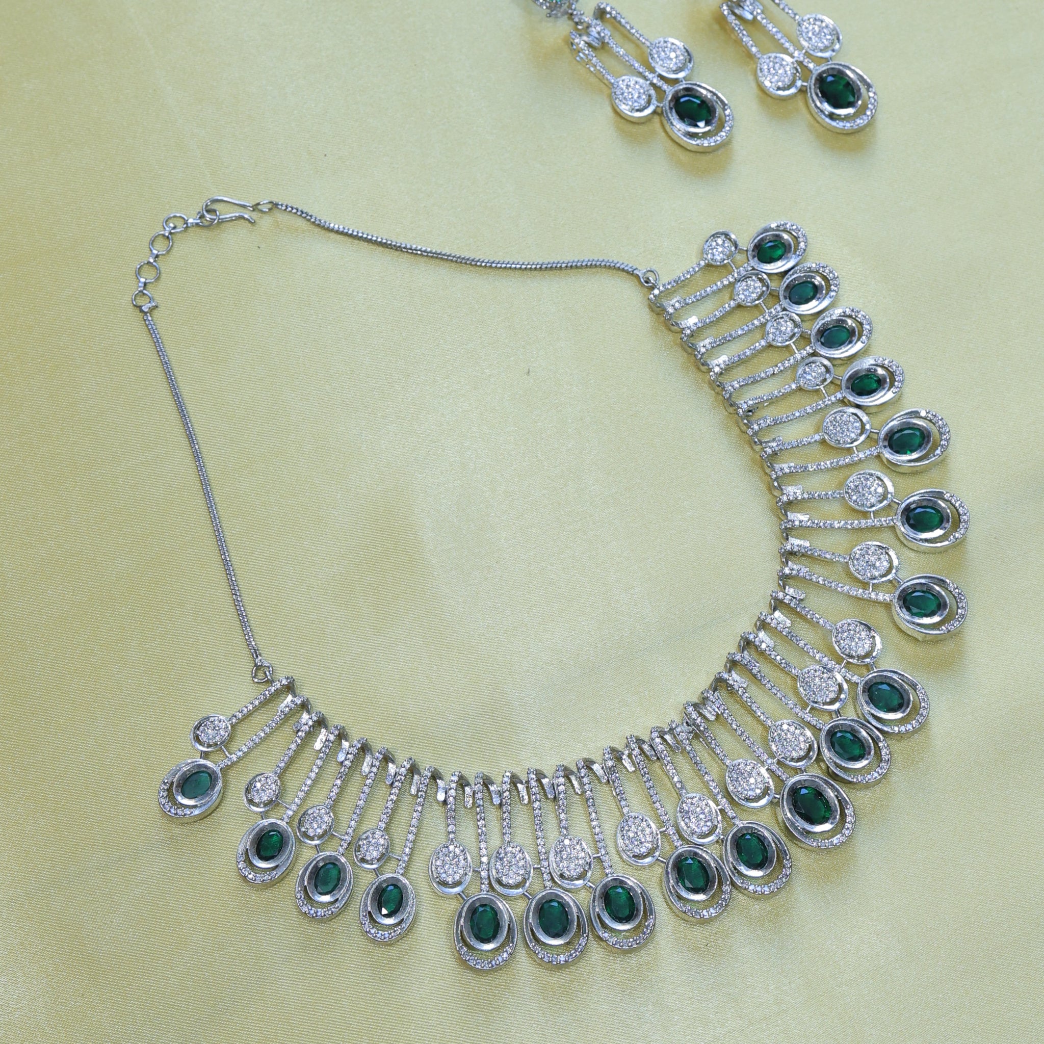 Green AD Designer Necklace