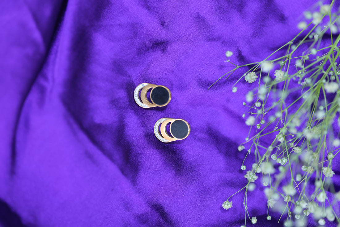 Black bestseller studs