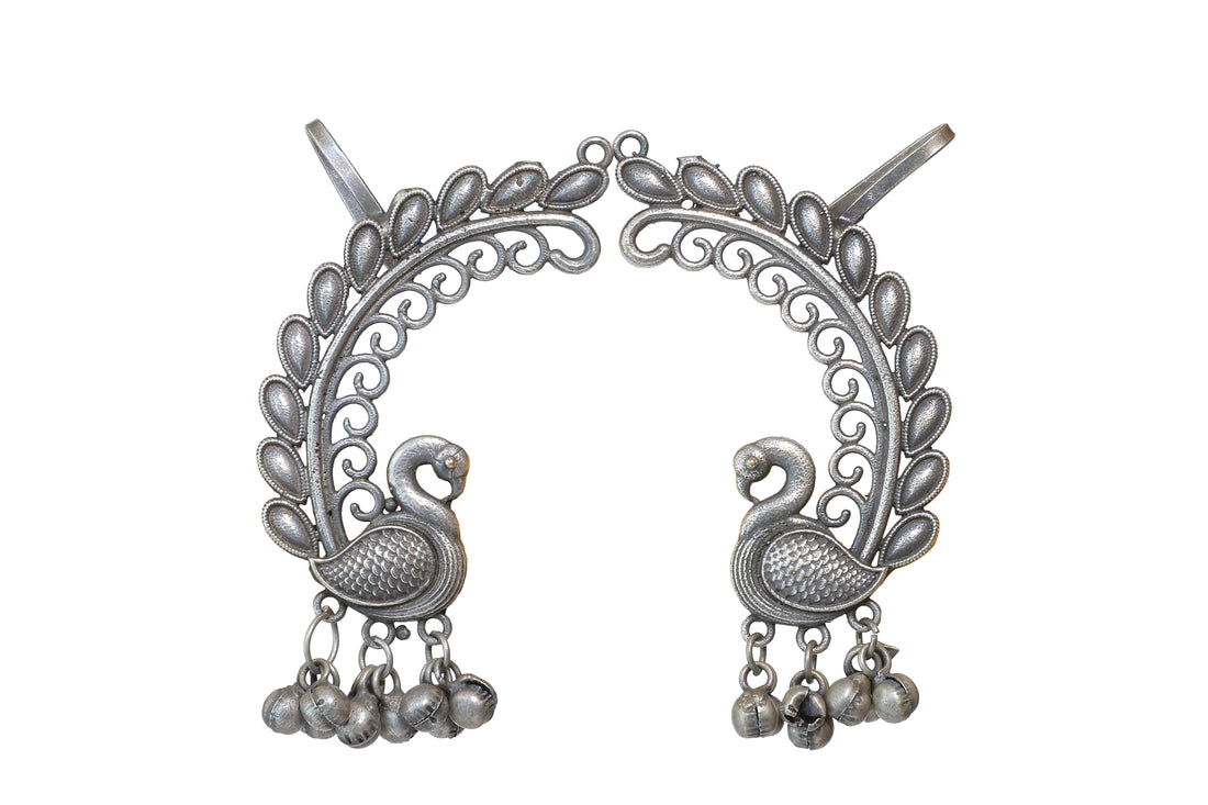 Peacock Earcuff