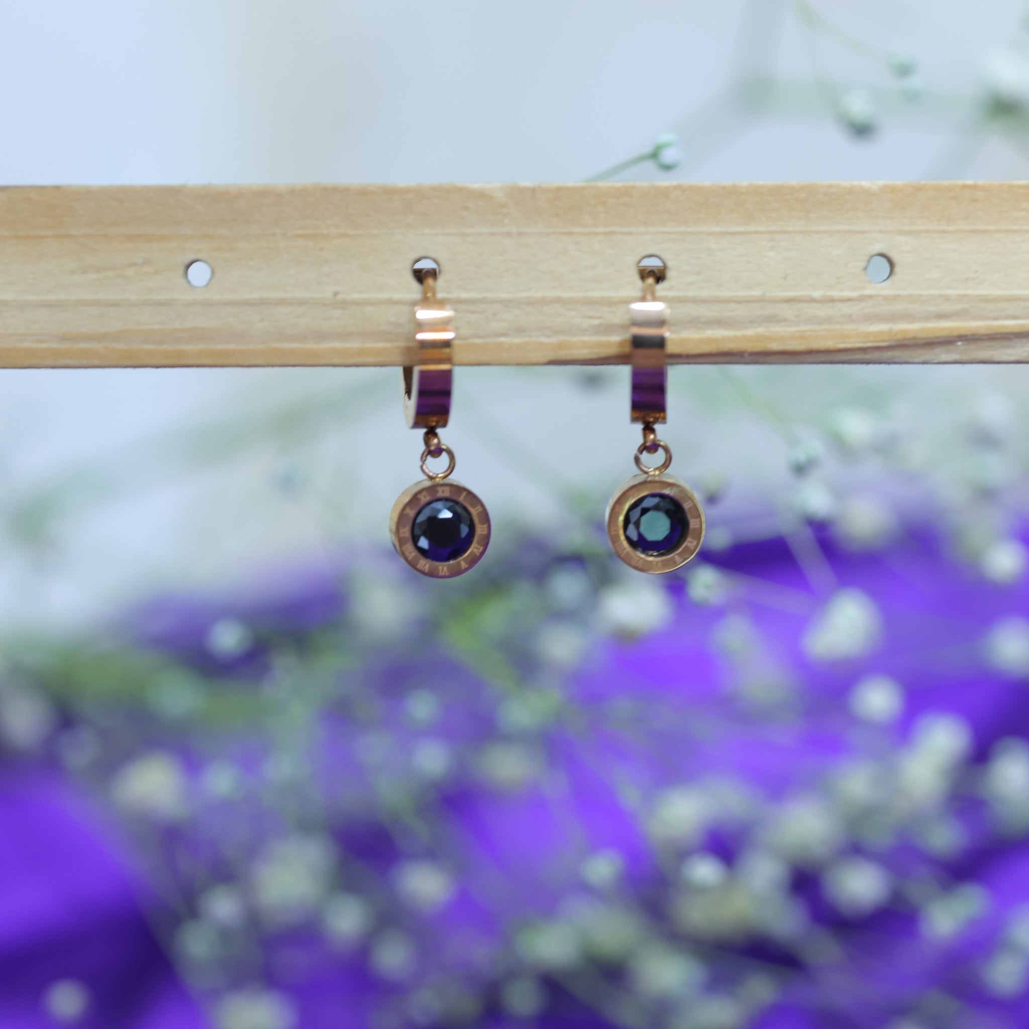 Vintage Clock Earrings