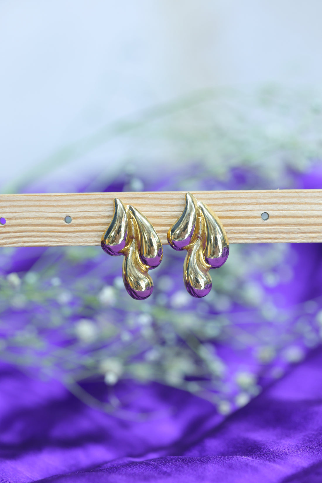 Teardrop earrings