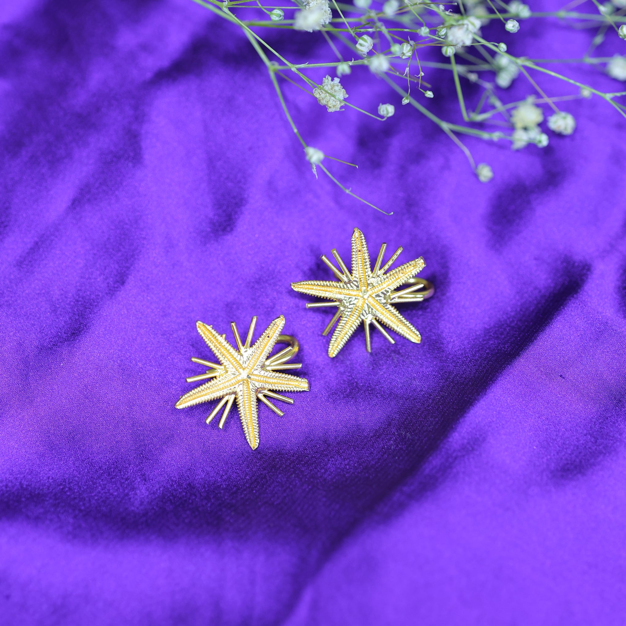 Star Ear cuffs