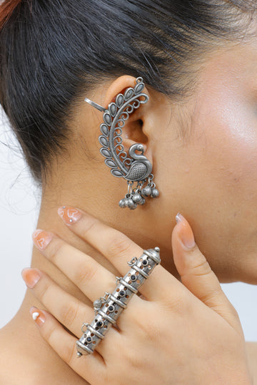 Royal Vibes – Earcuff & Ring Combo