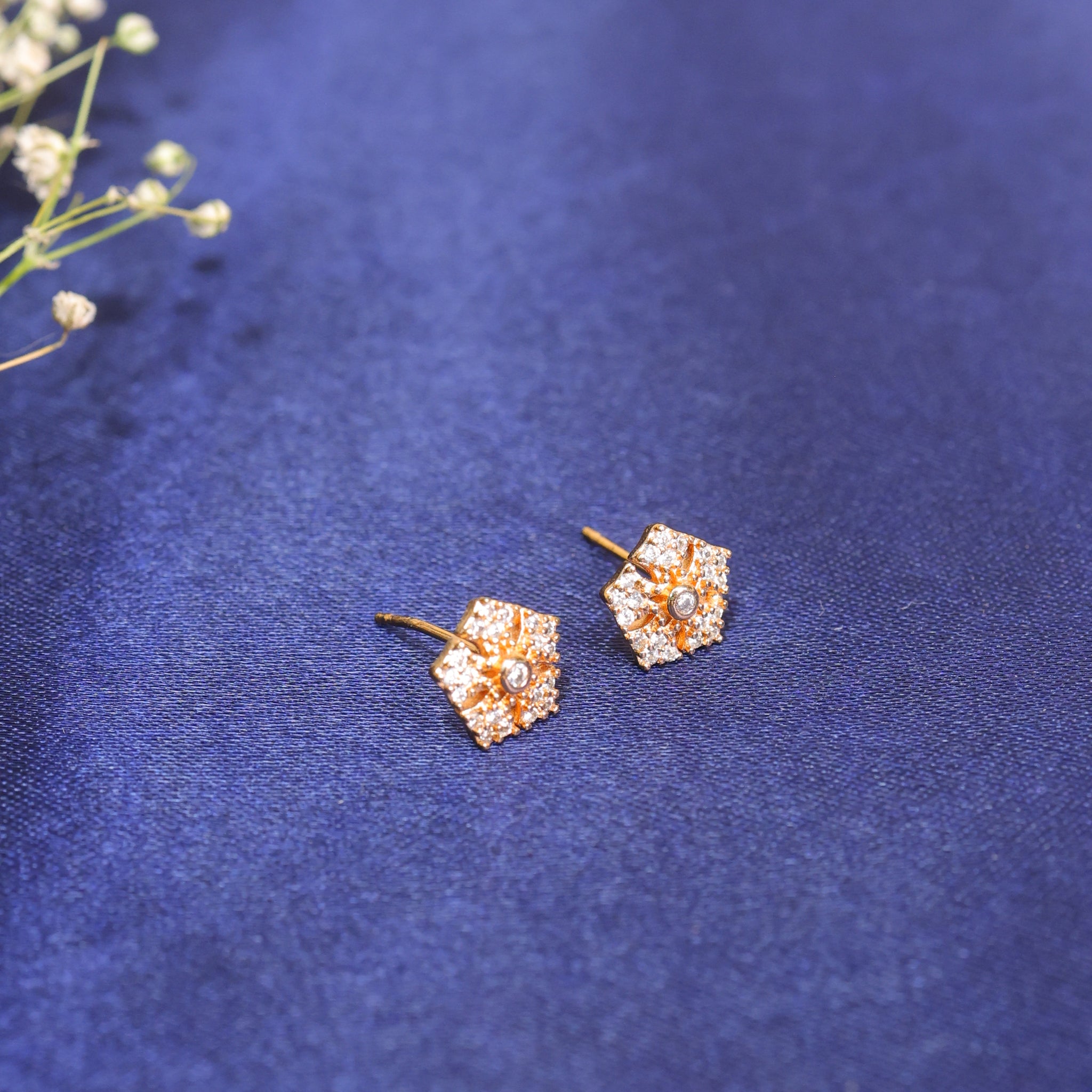 Pentagon shaped studs