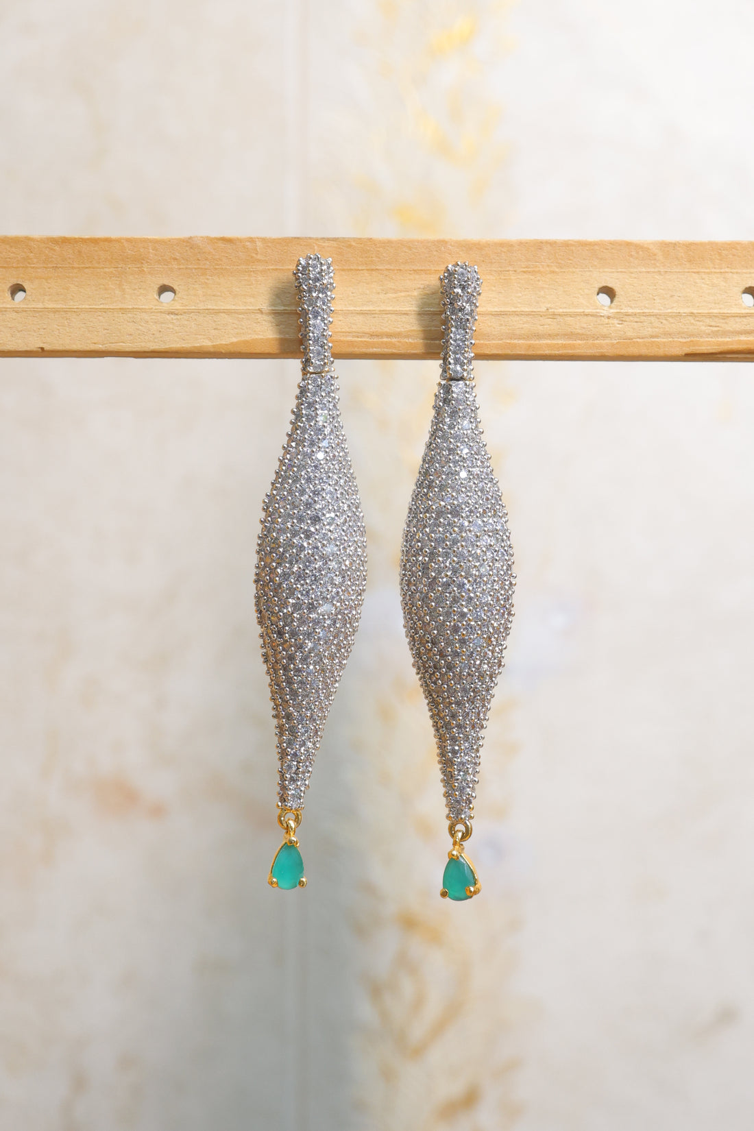 Mint Green AD Bottle Earrings