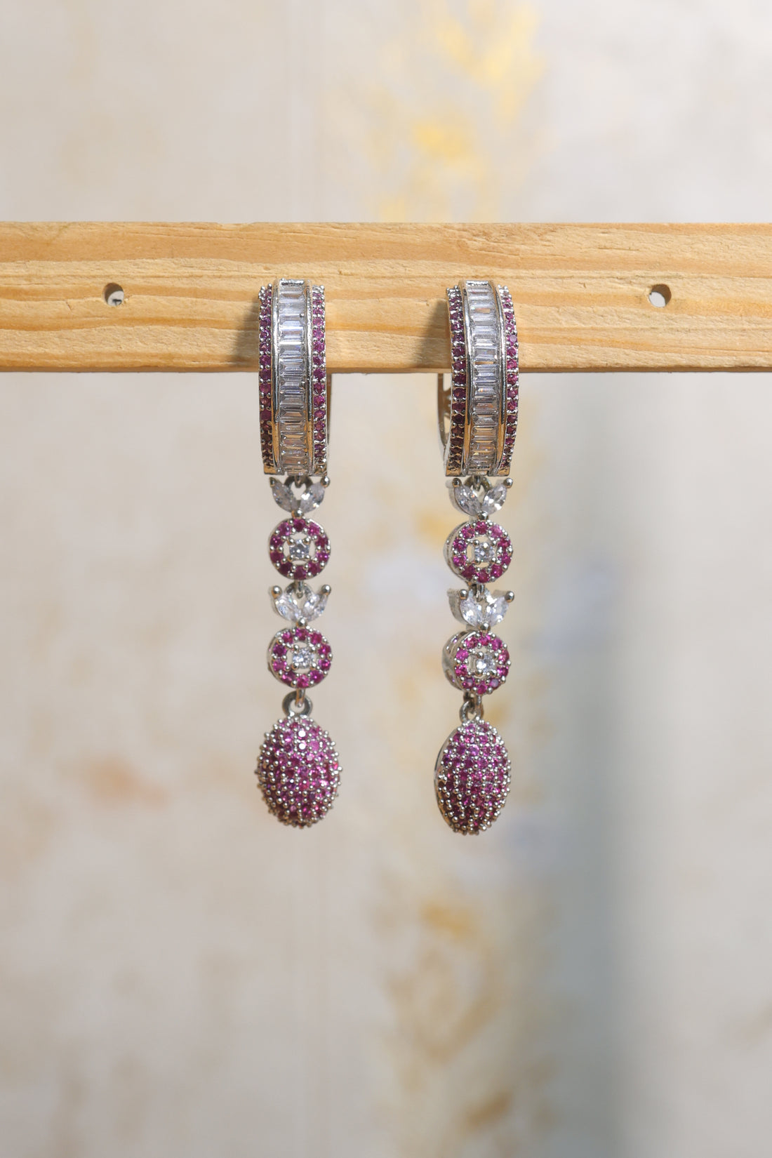 Pink AD Danglers