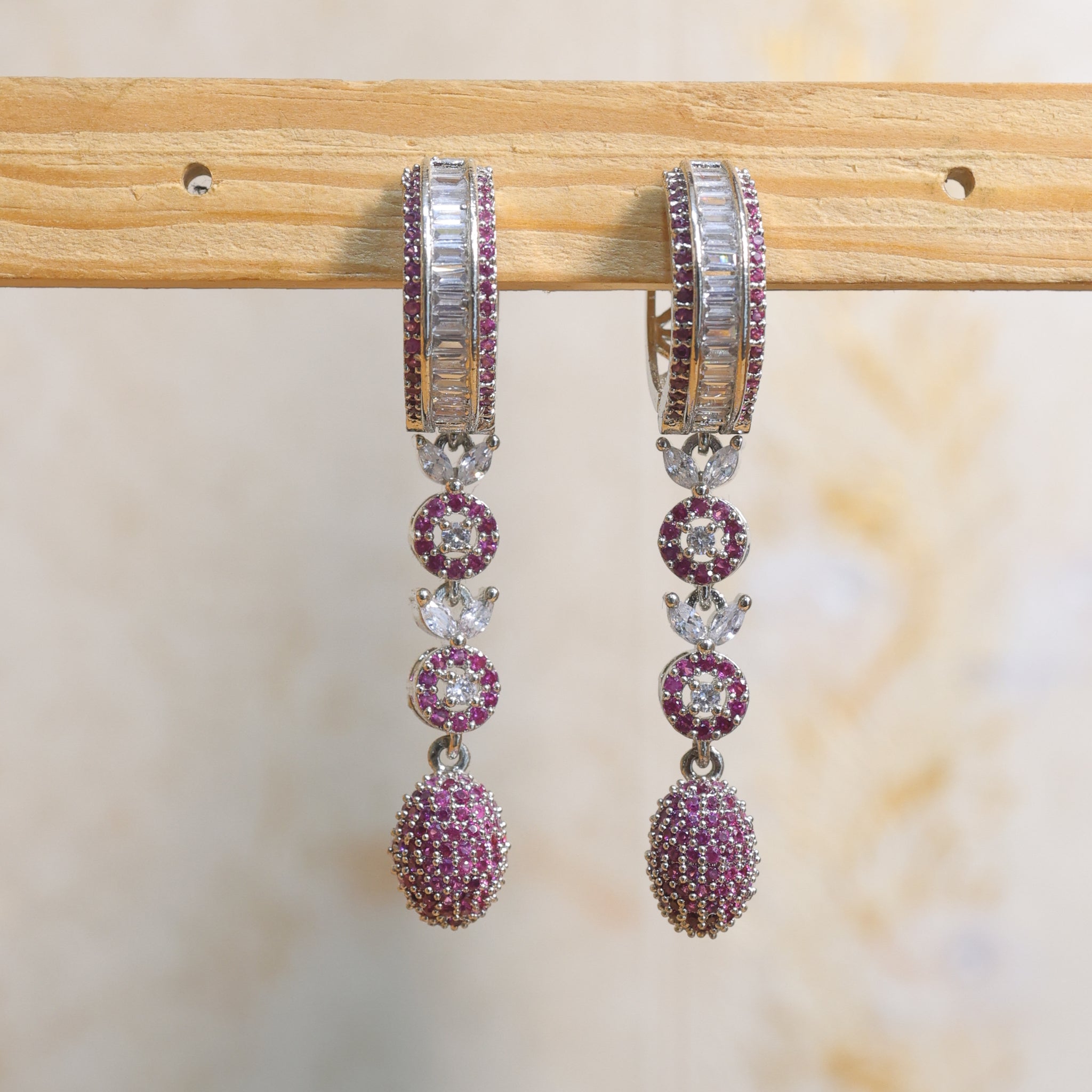 Pink AD Danglers