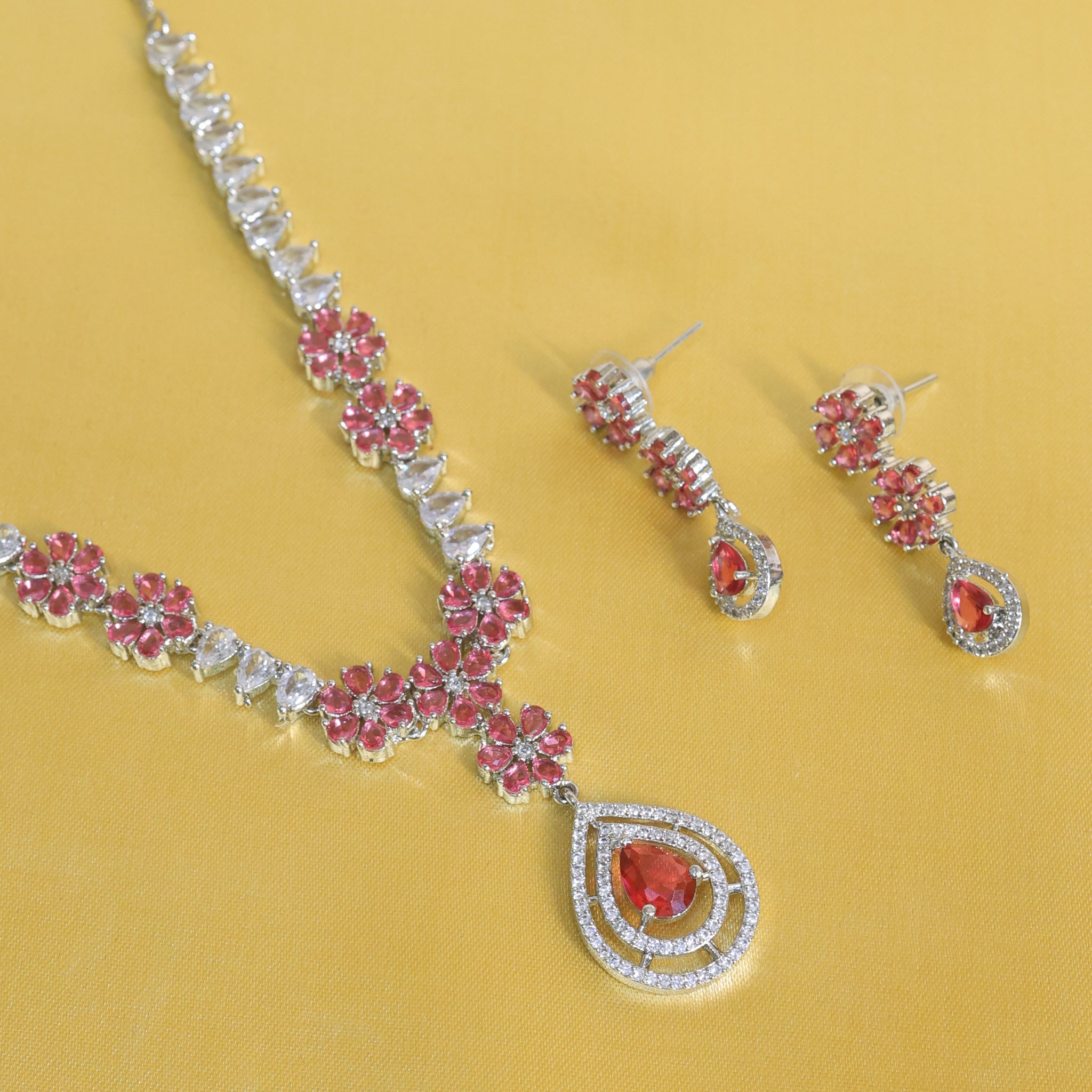 Dual tone AD Necklace
