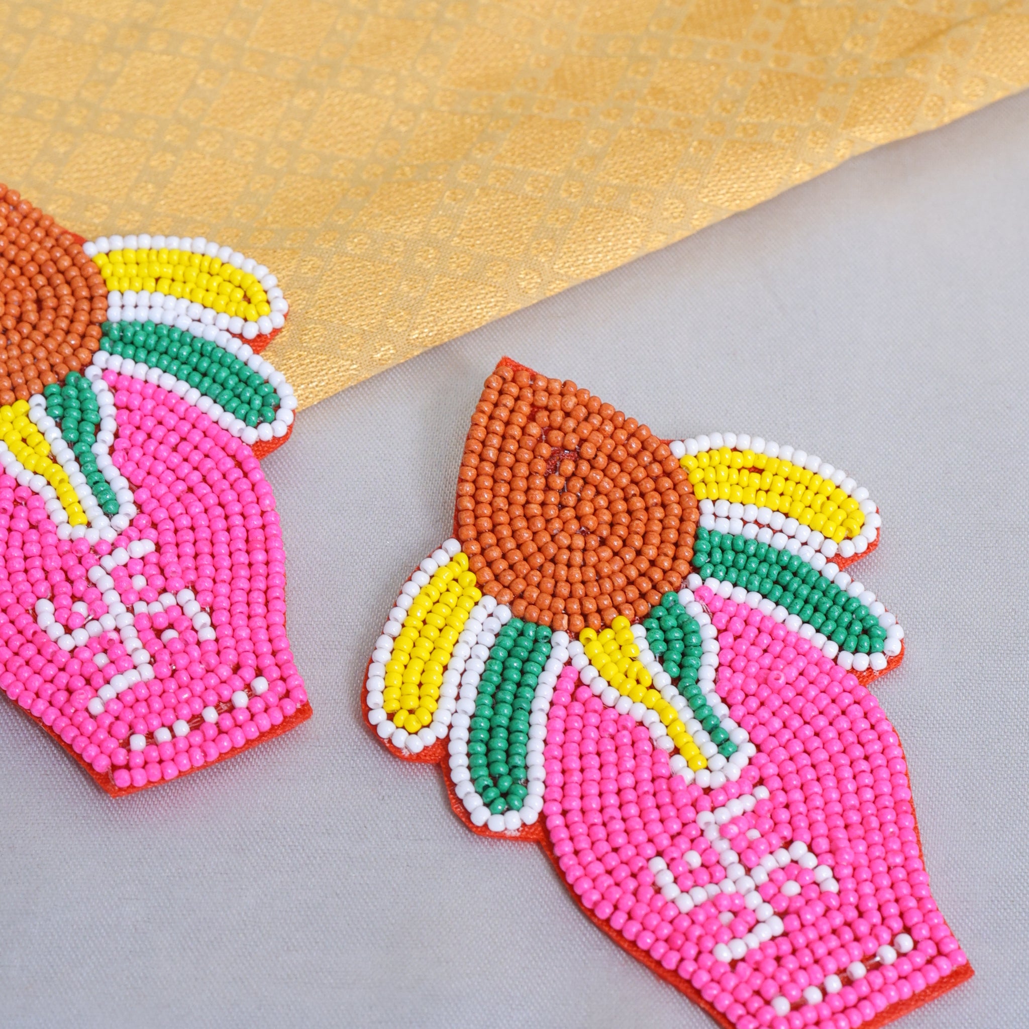 Pink Kalash Earrings