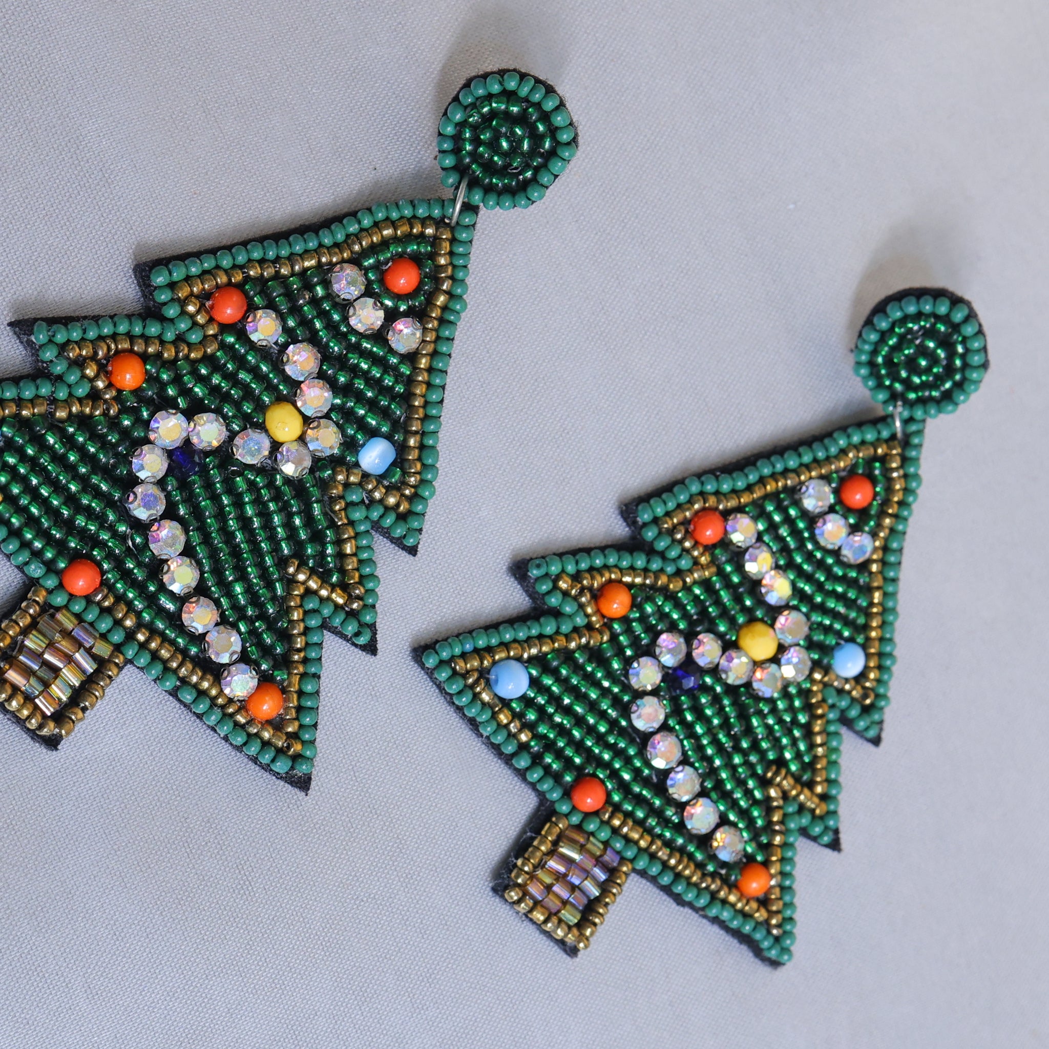 Christmas Tree Earrings
