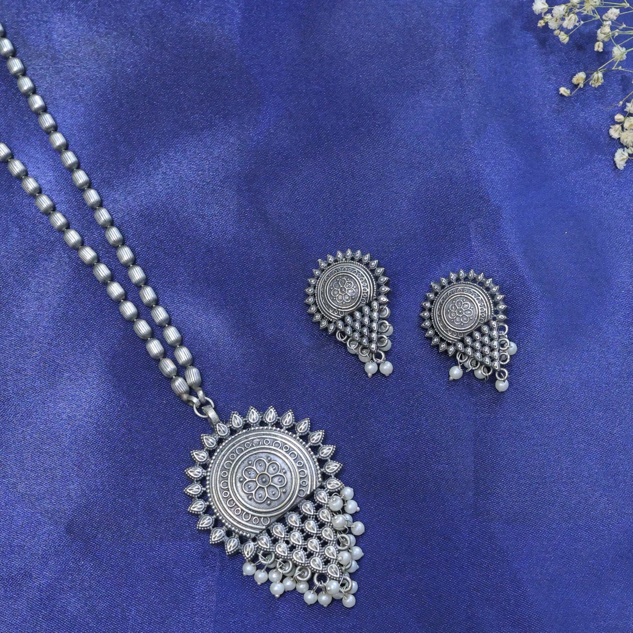 Boheera Oxidised Mandala Set