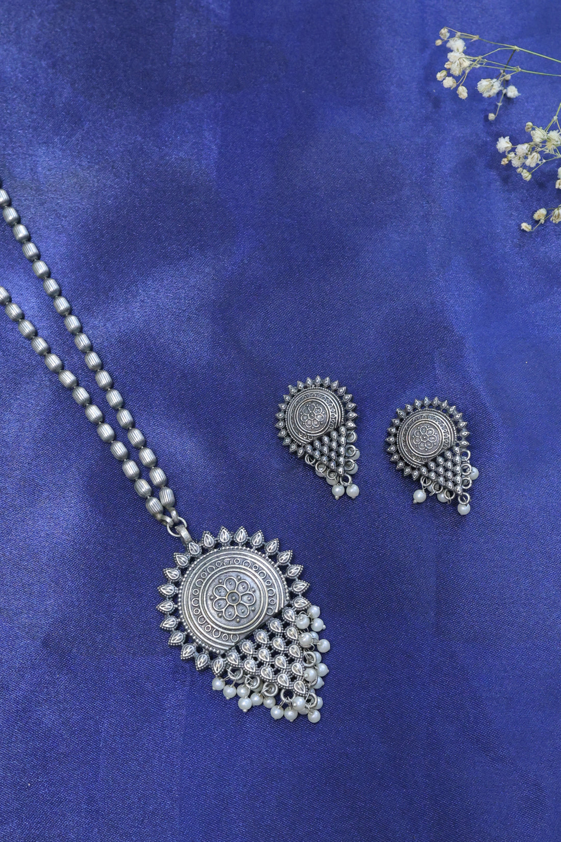 Boheera Oxidised Mandala Set