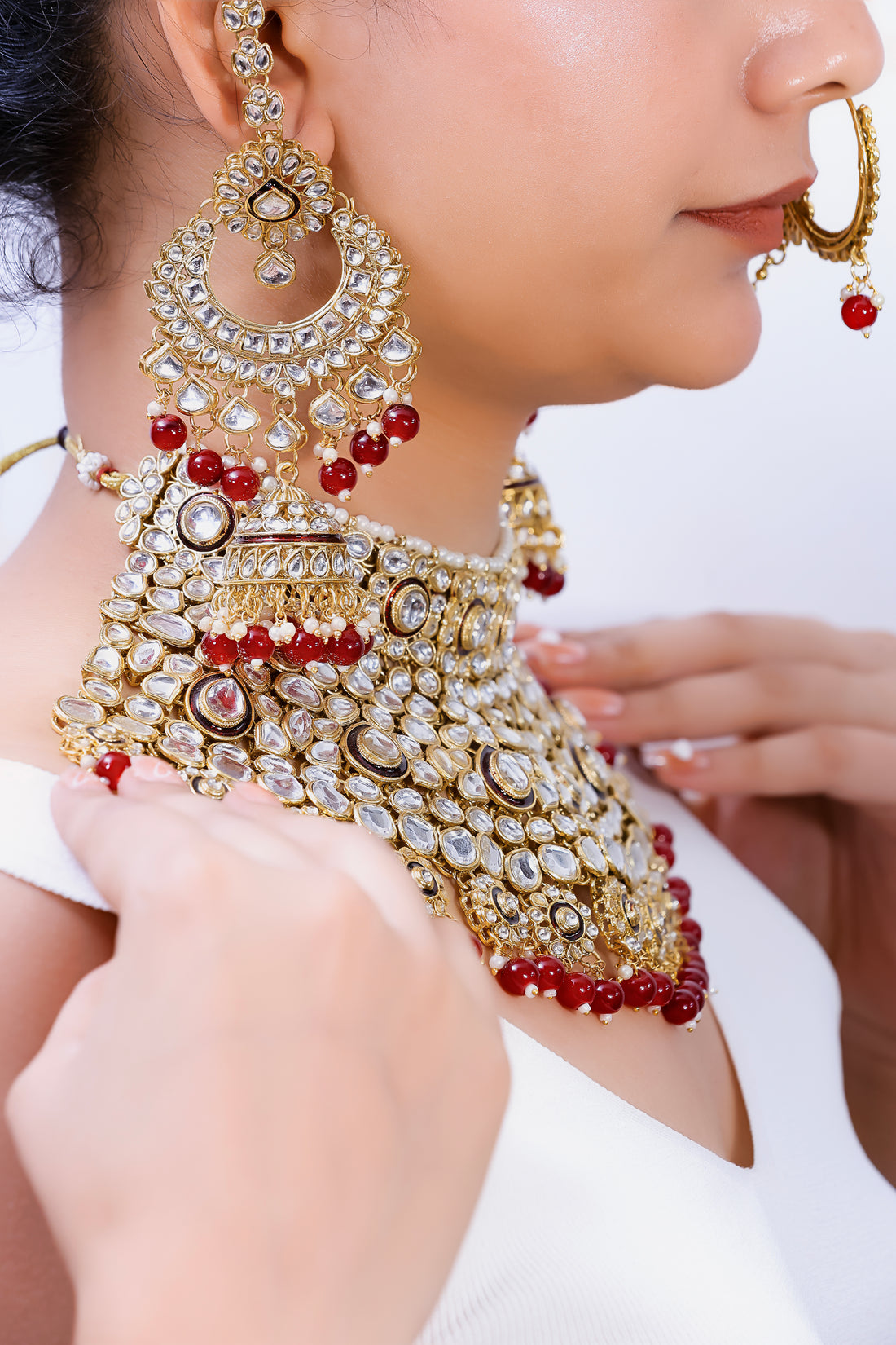 Sukanya Complete Royal Bridal Kundan Set