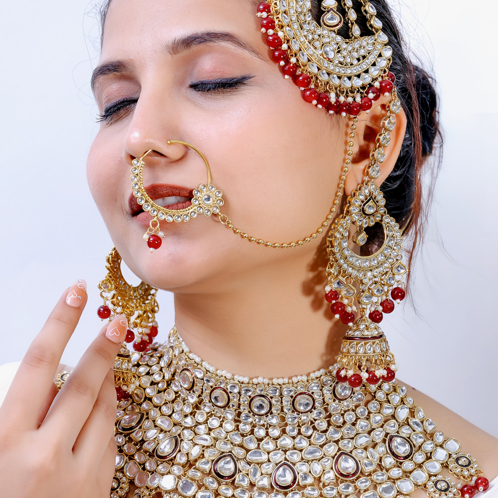 Sukanya Complete Royal Bridal Kundan Set
