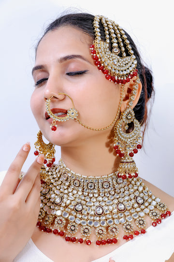 Sukanya Complete Royal Bridal Kundan Set