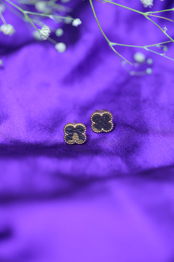 Black clover studs