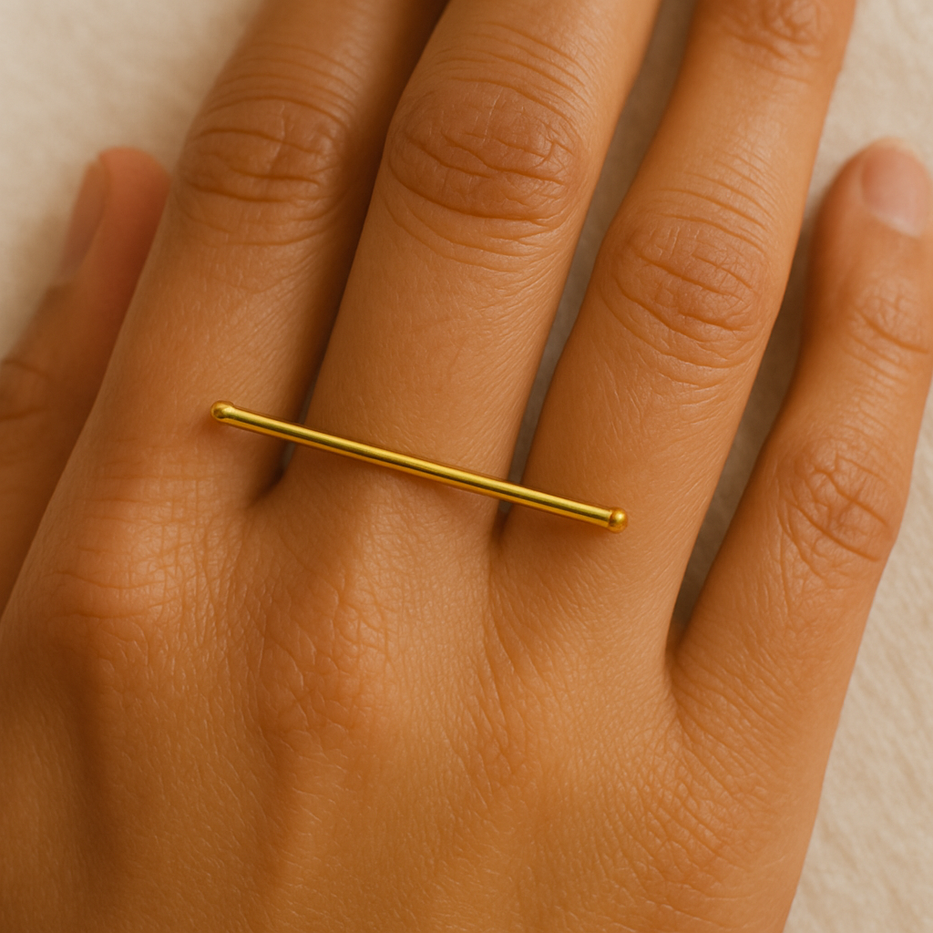 Brass Statement Ring