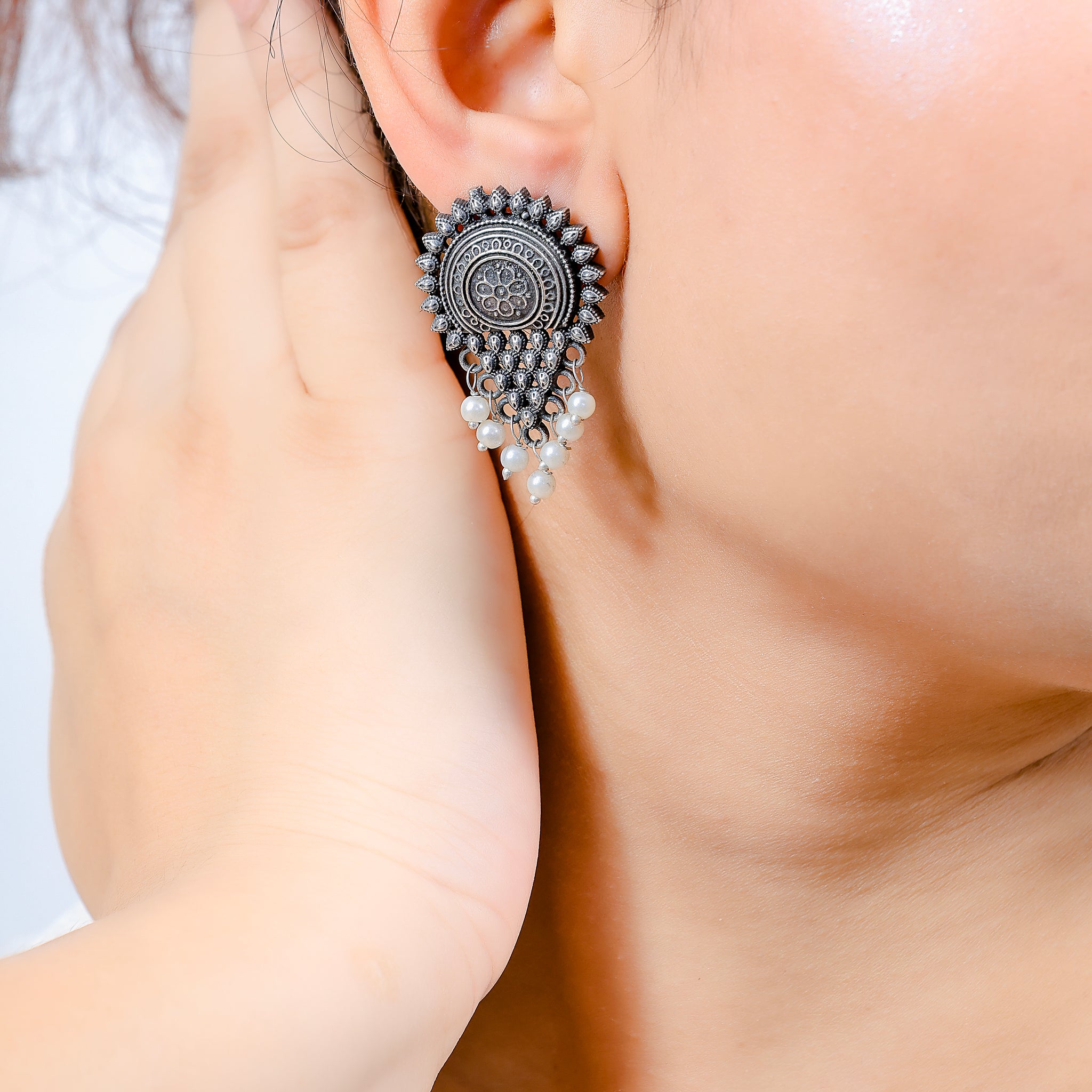 Boheera Oxidised Mandala Set
