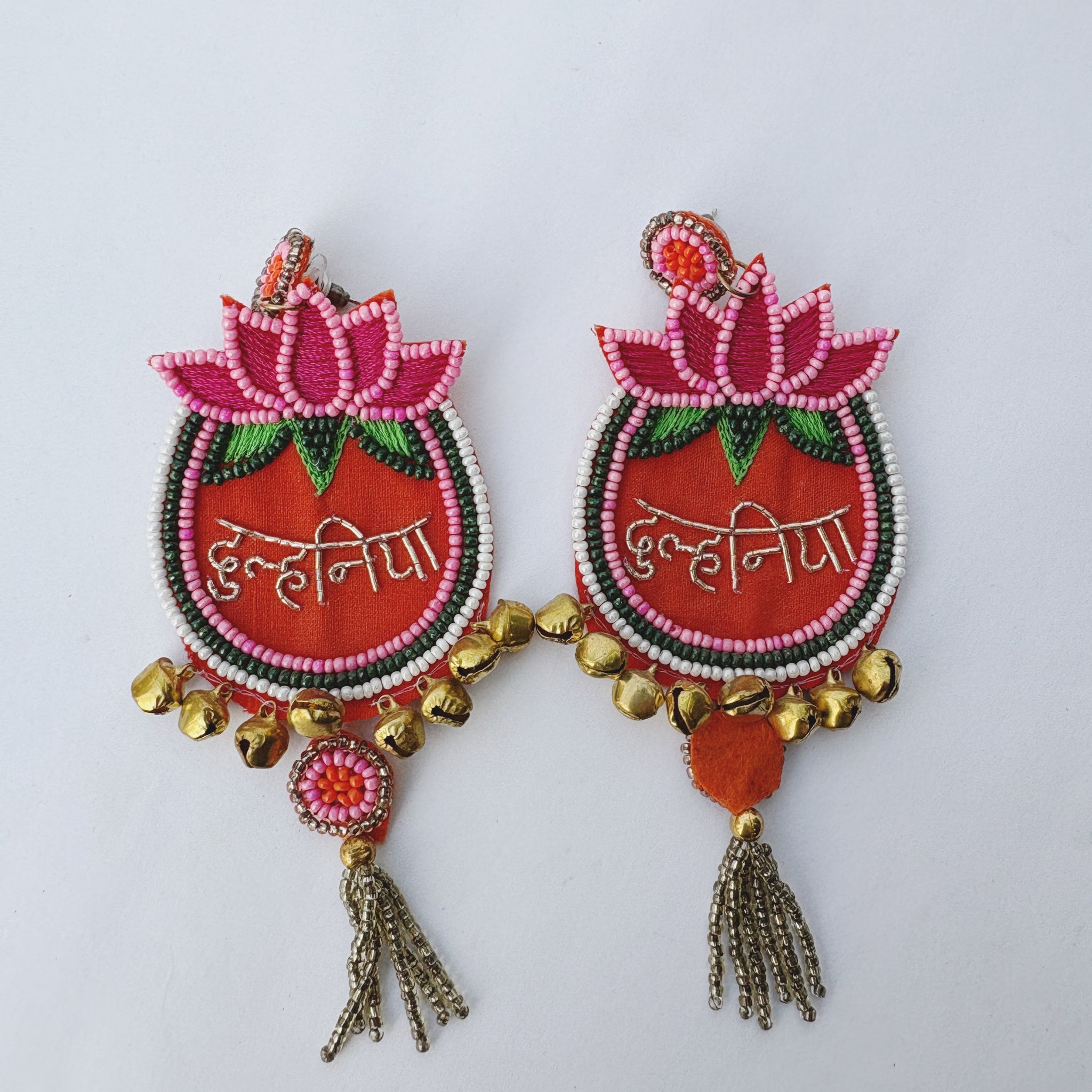 Dulhaniya Lotus Jhumkas