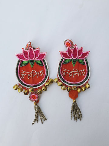 Dulhaniya Lotus Jhumkas