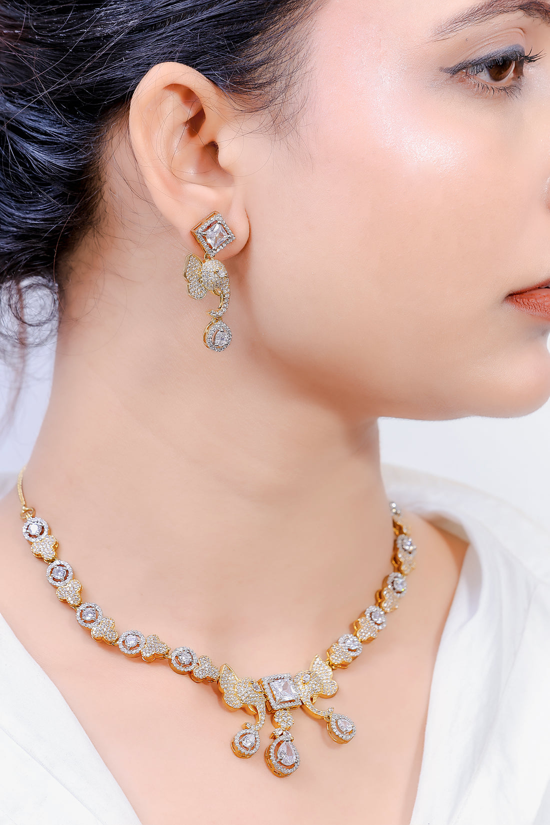 Ganesha Radiance Necklace Set