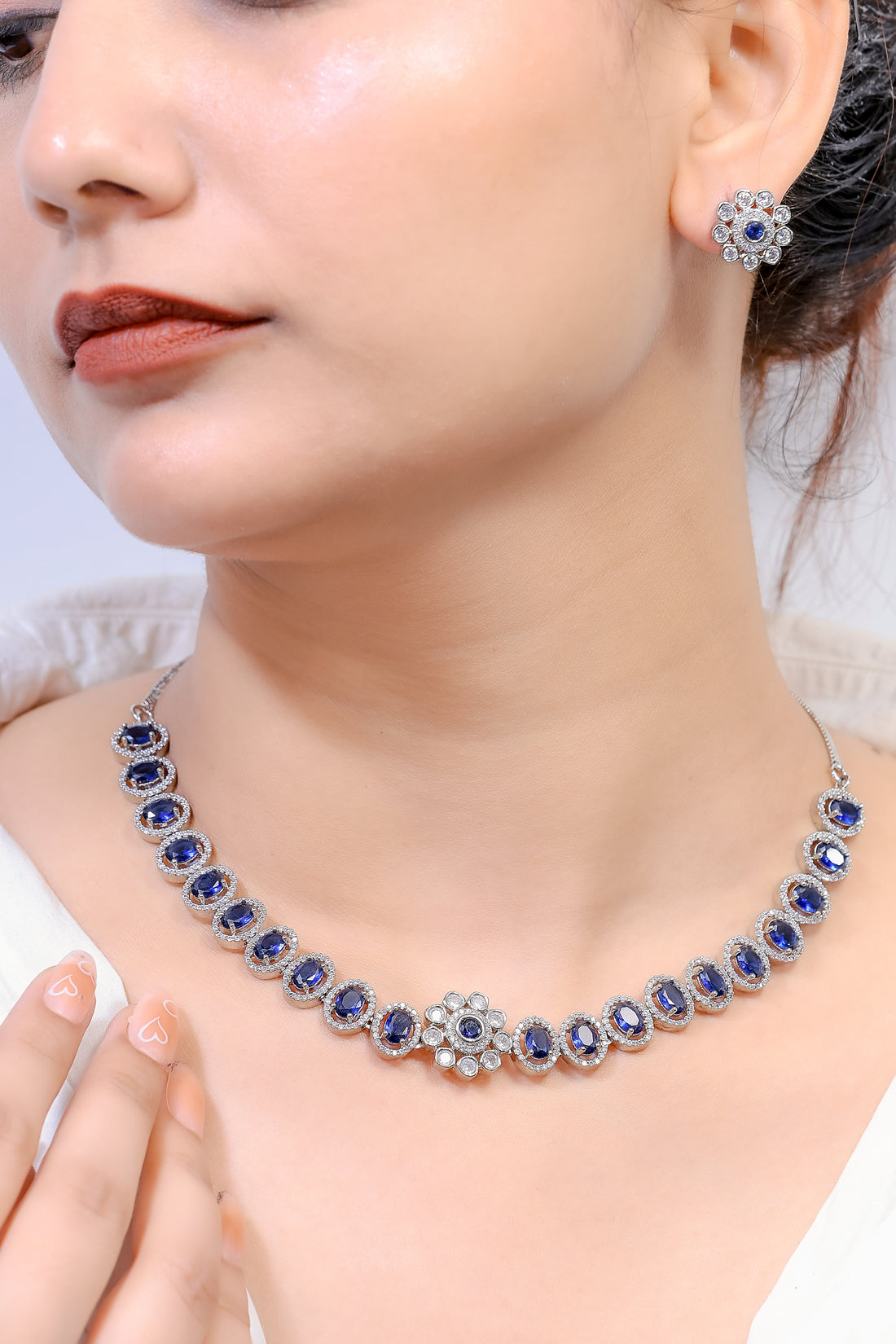 Greer Sapphire Elegance Set