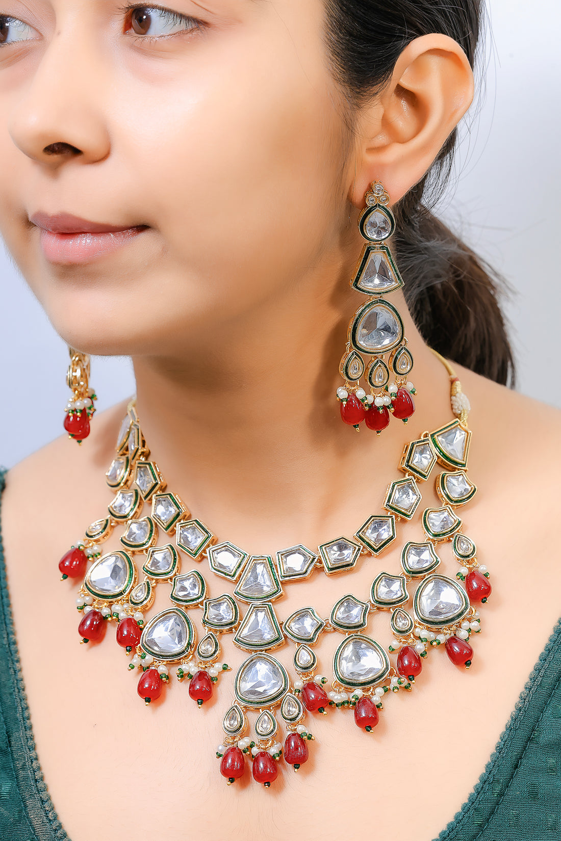 Kanira Kundan Royalty Set