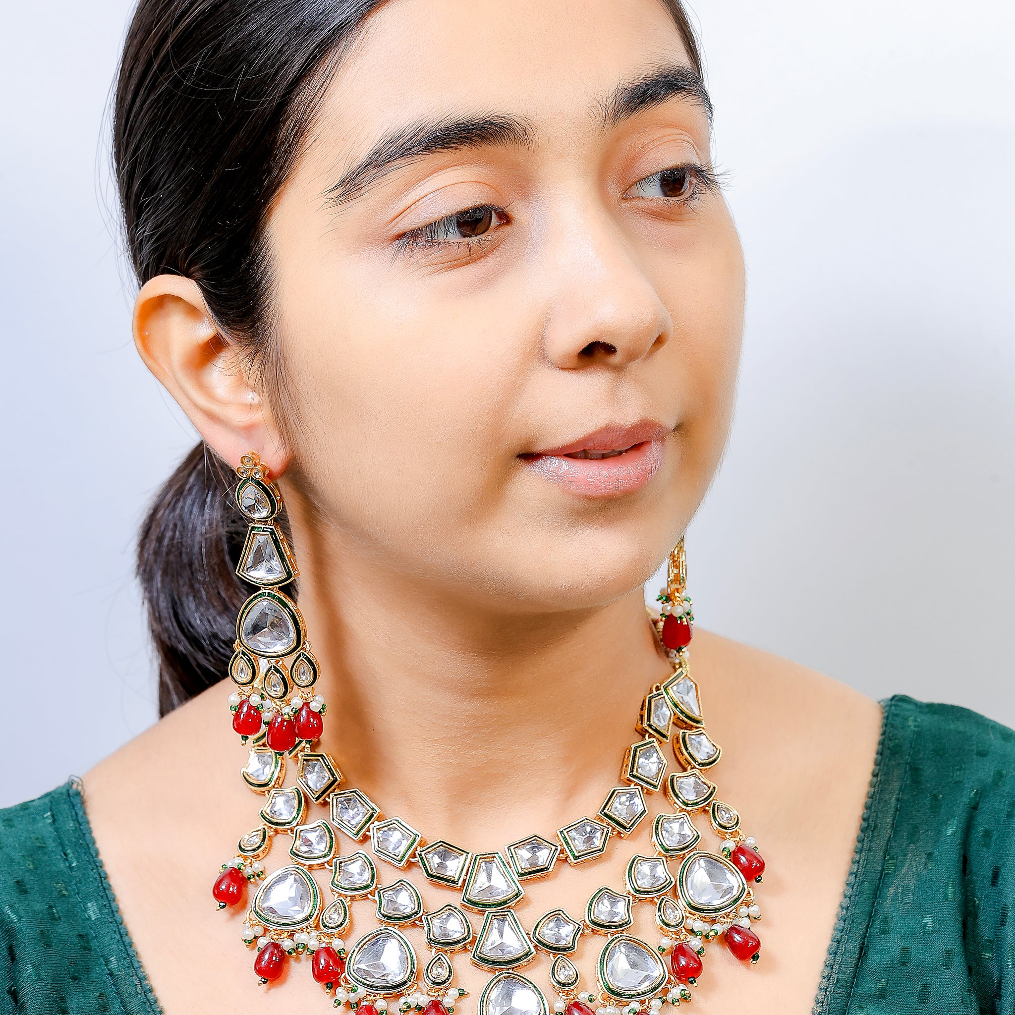 Kanira Kundan Royalty Set