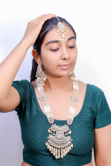 Ruhira – Temple Pearl Bridal Set