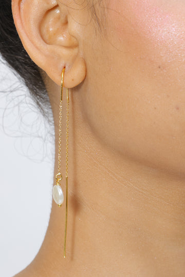 Sui Dhaaga Pearl Drop Earrings