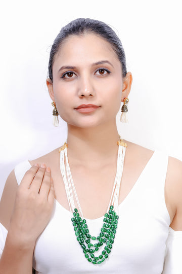 Veloura Boho Royal Beaded Layer Set