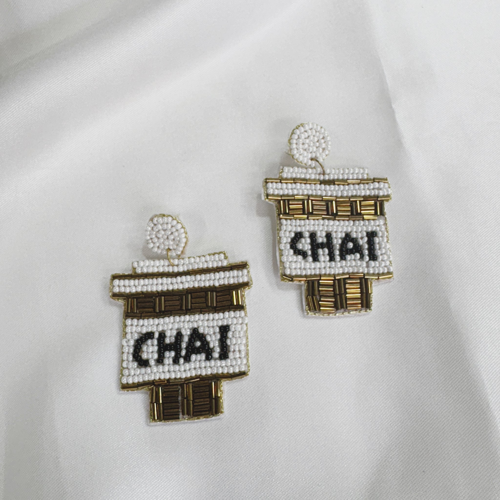 Chai Cup Earrings – Quirky Desi Vibes